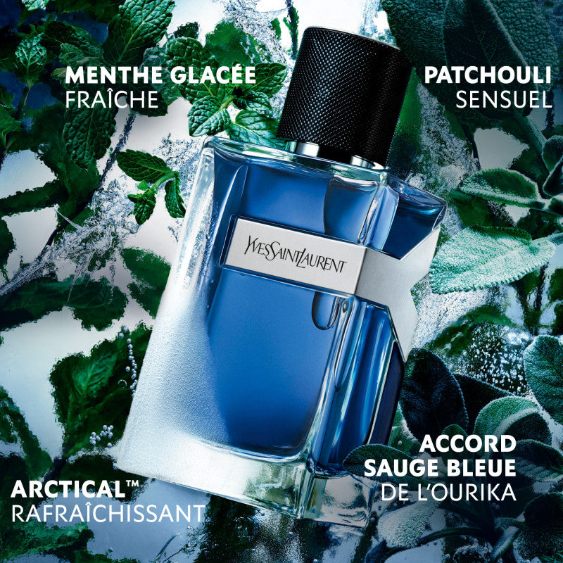 Y Iced Eau de Toilette Intense Fougère Aromatique Pour Homme